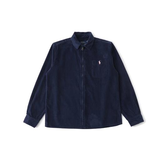 F031845春季新款全新纯色logo刺绣棉质新款夹克外套 商品图3