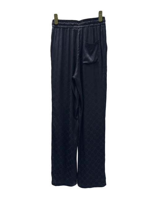 女款提花丝质长裤 可配套装he012 商品图1