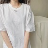 外贸工厂订单余！ 经典款 刺绣logo短袖T恤情侣款！ 商品缩略图9