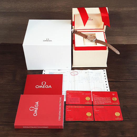 【95新】OMEGA 欧米茄434.13.34.20.52.002天文台认证同轴自动机械机芯日期显示34MM（女款）碟飞系列精钢090326AK04 商品图1