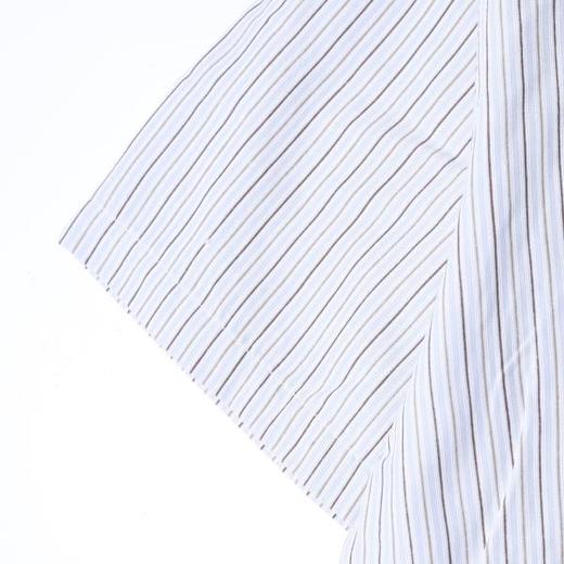 SDSA男装2026新款高贵轻奢时尚简约竖纹设计短袖衬衫T恤百搭宽松 商品图3