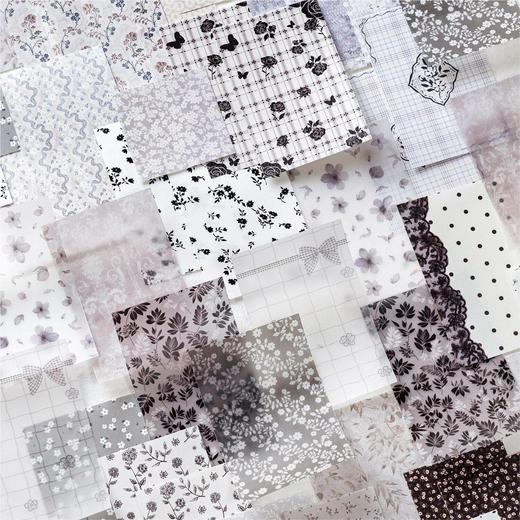 陌墨纸间花迹系列原创复古多材质素材纸 商品图2