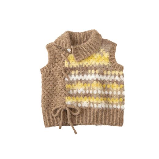 苏苏姐家春分亲子背心手工diy编织钩针梦羽斓亲子毛线团材料包 商品图4