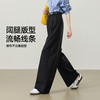 【超值必入！高智-西装-阔腿裤】逸阳春新款格雷系高腰垂感休闲直筒长裤小个子6008 商品缩略图3