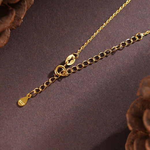 子佩集S925银【福禄倾心】套链【DZ05165】纯银古法银项链葫芦镀金2509 商品图5