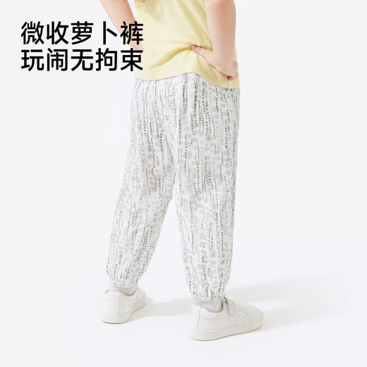 【商场同款】英氏女宝宝束脚长裤夏装2026新款休闲裤女童外穿裤子 商品图3