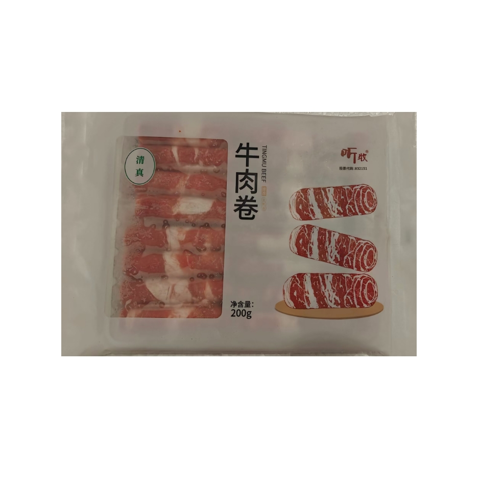 【超市】听牧肥牛卷200g