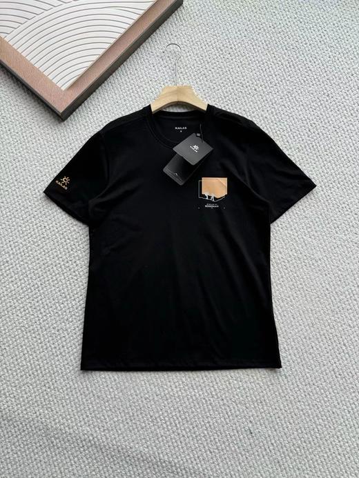 F031848新款户外中性款运动登山徒步通勤高弹棉T短袖 商品图6