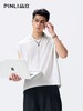 PINLI品立2026夏季新款宽松连帽无袖T恤纯色上衣男潮GD262111011 商品缩略图1