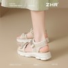 ZHR则则水钻运动凉鞋女厚底魔术贴沙滩凉鞋外出夏季百搭休闲凉鞋 商品缩略图6
