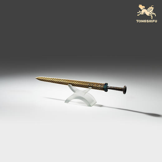 铜师傅《越王剑》古风越王勾践模型摆件 书房装饰收藏礼品工艺品 商品图1