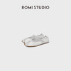 ROMI STUDIO“芭蕾舞”羊反绒皮气质一字松紧带浅口单鞋RWDSP33090 商品缩略图1
