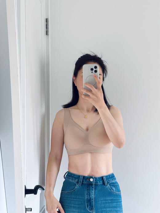 26春夏双重提拉~3D杯轻松无束缚套头文胸背心【包邮】 商品图2