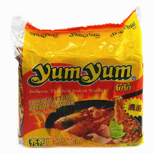 【地道泰味❗️泰国进口方便面】经典酸辣虾汤风味，口感 Q 弹爽滑，充分吸收汤汁后，每一口都能尝到浓郁的泰式风味，yumyum养养牌冬荫功酸辣虾浓汤面速食面5包QQ 商品图6