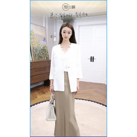 (老板原单改版，里桑蚕丝)火桐hooton V领23姆米重乔桑蚕丝蕾丝花边背心内搭 商品图2