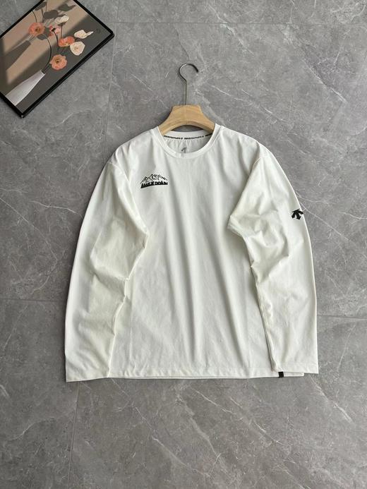 F0318107日常通勤户外徒步轻露营运动健身亲肤透气长袖T恤 商品图4