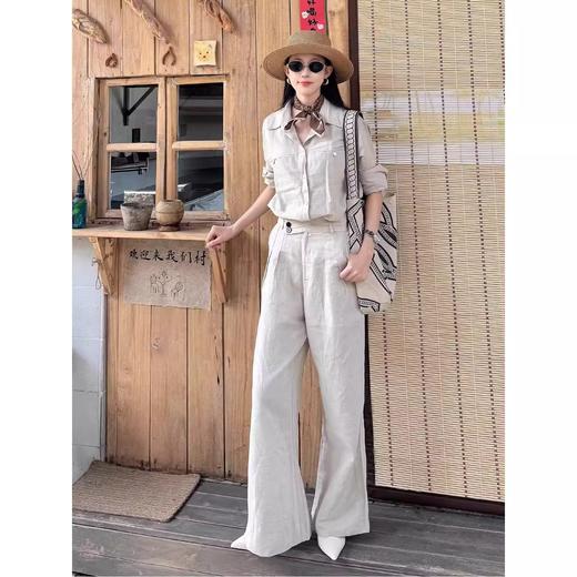 UNI*同款原创小马图腾_编织设计原麻亚麻印花帆布包 商品图12