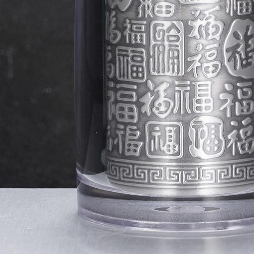 子佩集【百福一生】S999银摆件【DLJB001】酒具套装（一壶六杯）2509 商品图9