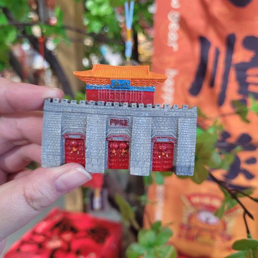 泰山石敢当风景冰箱贴中国风山景装饰贴画旅游纪念品伴手礼 商品图2