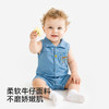【商场同款】英氏男宝宝牛仔连体衣夏季新款婴儿短袖哈衣外出服 商品缩略图3