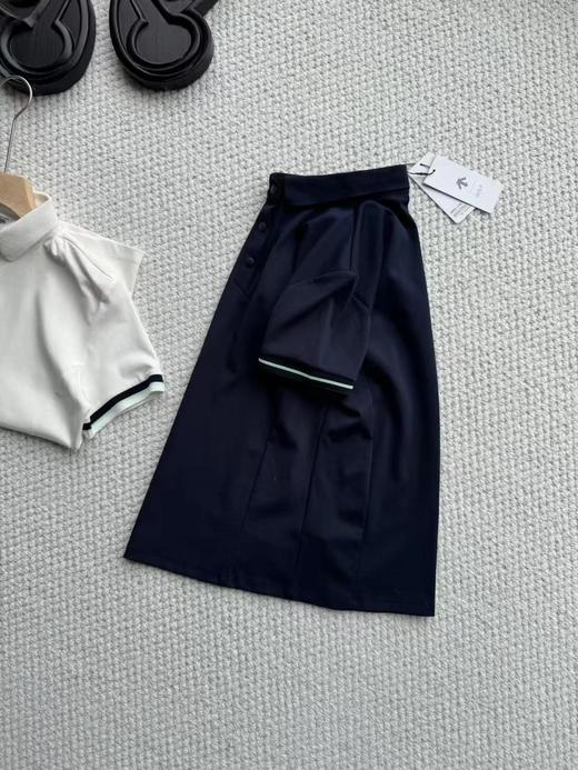 F0318126撞色提织装饰女士防晒修身短袖POLO衫上衣 商品图4