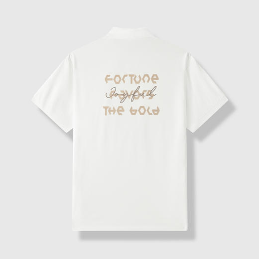 GXG男装【凉感透气】26夏季时尚创意字母日常百搭男式短袖POLO衫K&C 商品图1