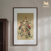 铜师傅 手工錾刻 铜雕画《韦陀菩萨》玄关沙发背景墙中式装饰挂画 商品缩略图1