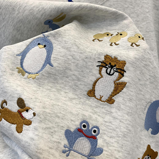 特价出！少量！ADER卡通刺绣短袖T恤~ 商品图11