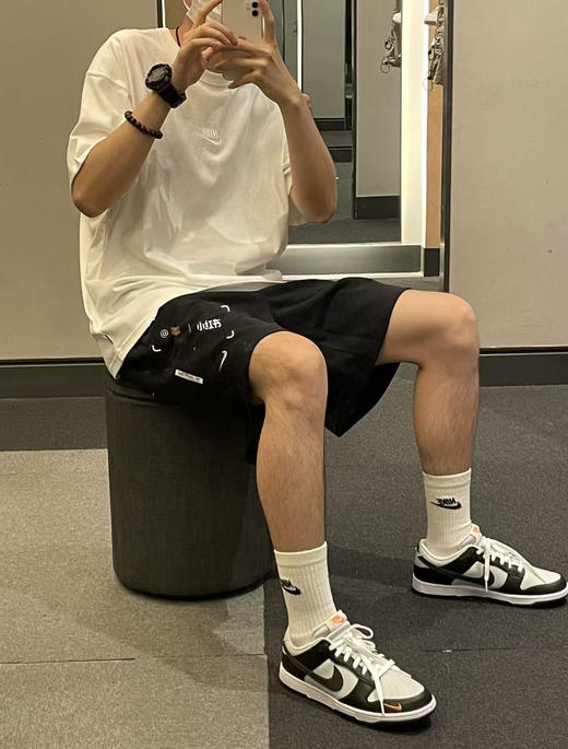 外贸工厂订单余！ 经典款 刺绣logo短袖T恤情侣款！ 商品图4