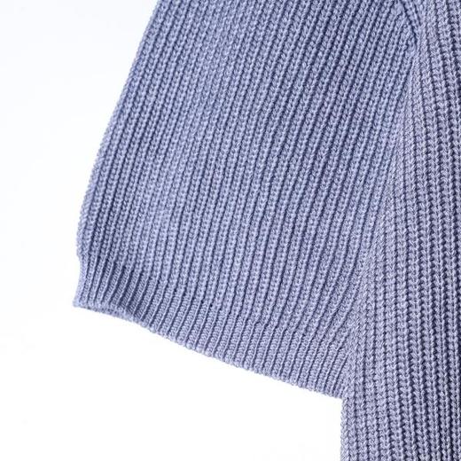 M184SDSA男装2026新款高贵轻奢小众设计复古混纺翻领针织短袖T恤百搭 商品图4