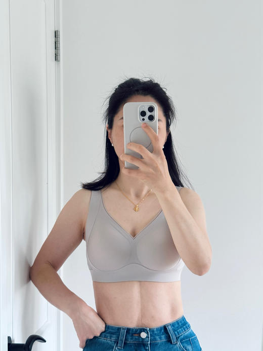 26春夏双重提拉~3D杯轻松无束缚套头文胸背心【包邮】 商品图8