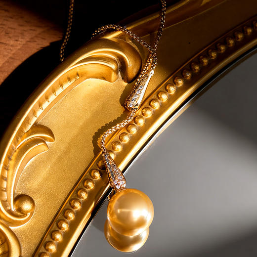 春日限定【抢先购】BAOFANDI宝梵迪 2026新款意大利轻奢风单颗珍珠流苏项链-mi_bba 商品图1