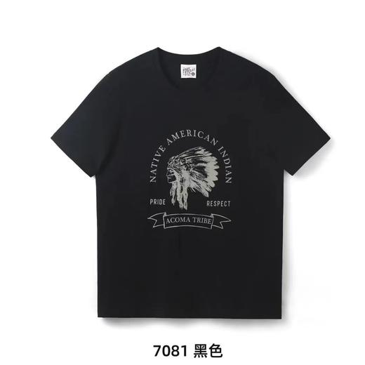 F0318104早春集结色彩定义美学全棉潮流复古印花T 商品图5