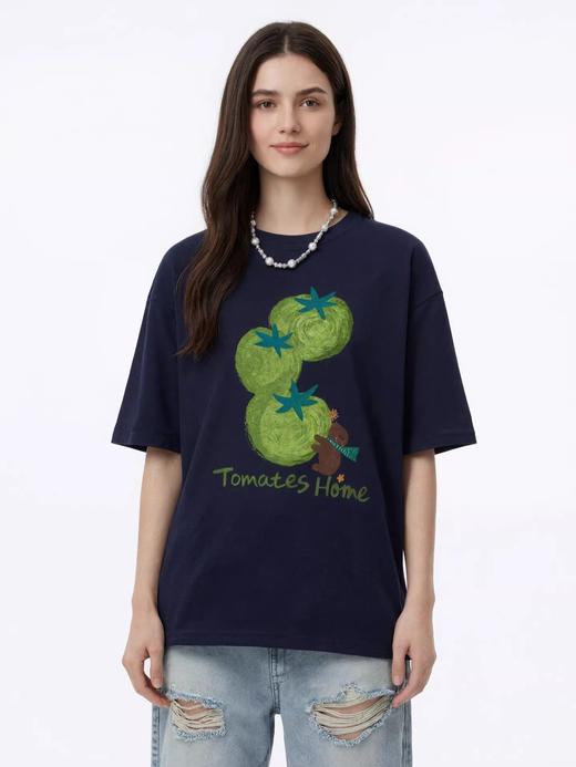 熊🐻抱番茄短袖T恤 商品图0