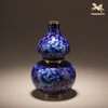 铜师傅《牡丹福禄(景泰蓝)》客厅紫铜葫芦摆件 家居装饰工艺礼品 商品缩略图1
