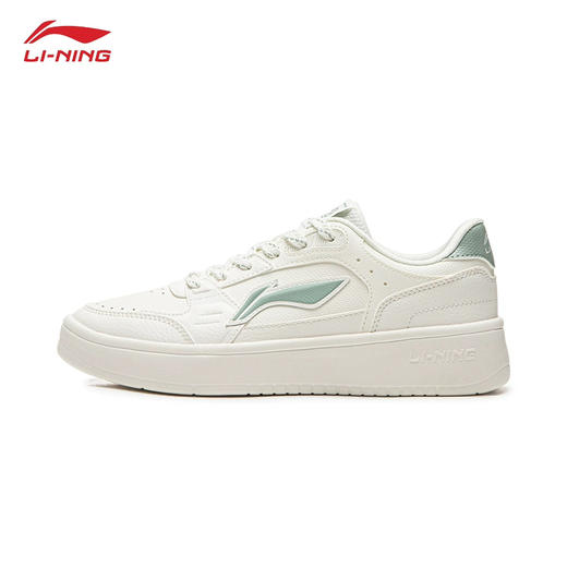 XXM 李宁板鞋女鞋元宝V4春季新款女士低帮休闲鞋学生百搭小白鞋运动鞋 商品图0