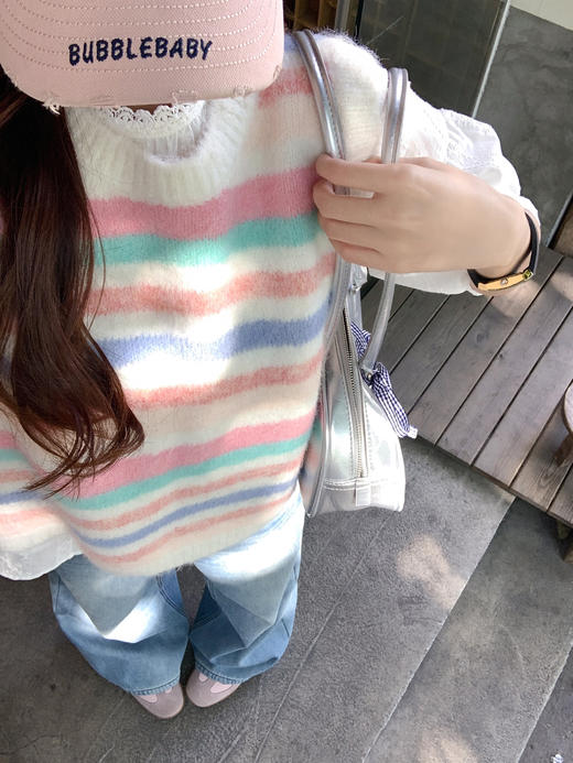 <曾小咸推荐>3.20现货秒杀 ！微信超特价！韩系撞色针织马甲 日常159.99 立减100 秒杀59.99！！ 商品图13