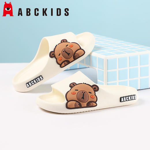 【ABCKIDS】儿童拖鞋卡皮巴拉夏季室内外家居男女童防滑拖鞋24-40 商品图4