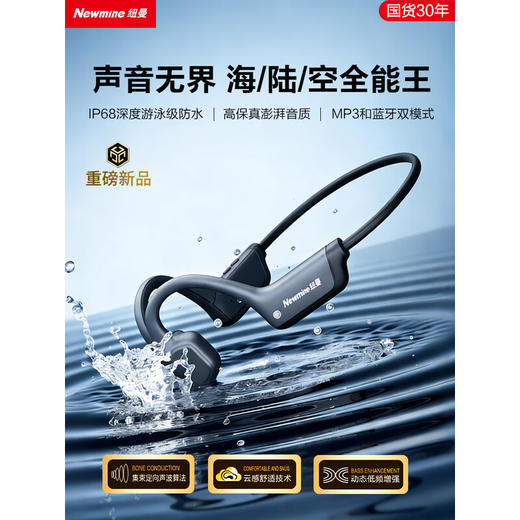 纽曼 骨传导蓝牙耳机BC-F3 PRo 商品图0