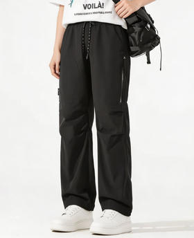 【高品质男女同款伞兵工装裤】山系硬核简单帅气户外防水伞兵裤 轻薄透气显瘦FX