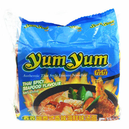 【地道泰味❗️泰国进口方便面】经典酸辣虾汤风味，口感 Q 弹爽滑，充分吸收汤汁后，每一口都能尝到浓郁的泰式风味，yumyum养养牌冬荫功酸辣虾浓汤面速食面5包QQ 商品图4