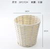 白色仿藤抱抱花篮 商品缩略图2