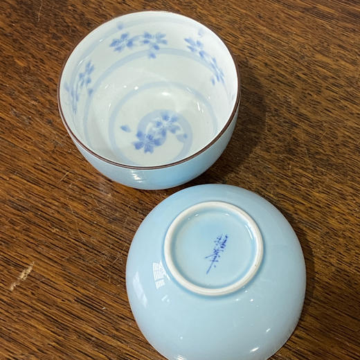 日本中古手绘茶杯 X1494 商品图2