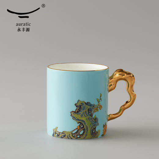 【包邮】国瓷永丰源 夫人瓷-西湖蓝仁心单杯(340ml) 商品图3