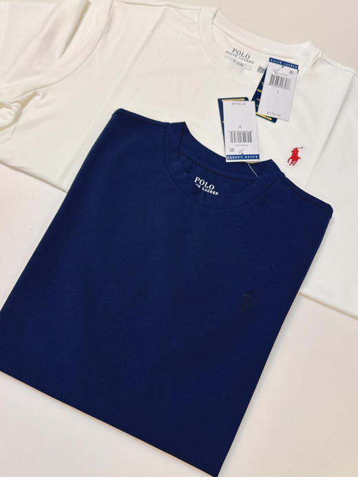 318-4  跑量特价 小马 男女同款 天丝棉 纯色圆领短袖 亲肤舒爽有弹力 商品图11