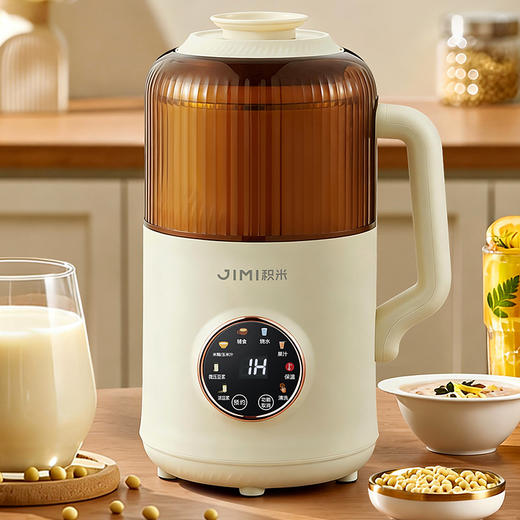 🎈【积米多功能1.5升大容量隔音罩破壁豆浆机】🥳全新升级 ↑↑ 加厚隔音舱，柔音破壁做到真不扰民 香醇豆浆饮养多「免泡免滤」畅快吨 🌸鲜磨细腻香浓，悦享丝滑每一天。 商品图1
