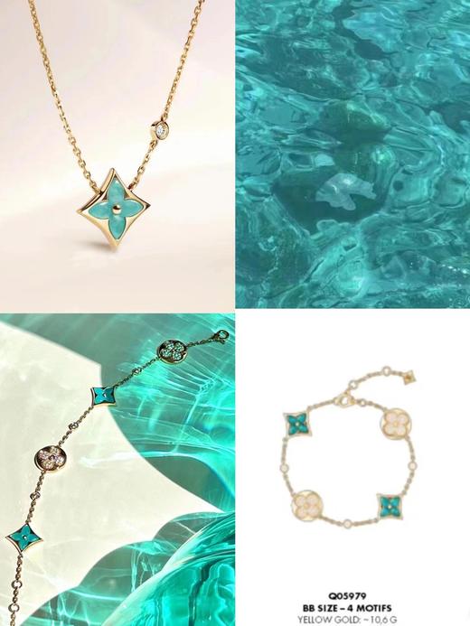 F0318111薄荷绿色天河石很夏天真的是绝配薄荷绿手链 商品图7