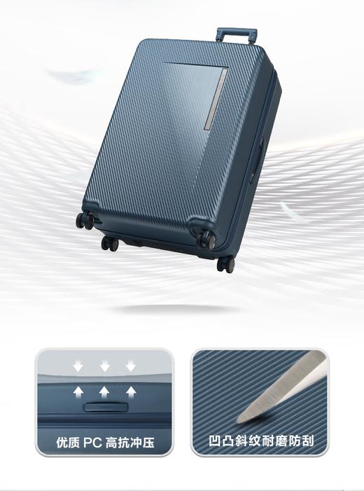 新秀丽（Samsonite）出行拉杆箱密码登机箱20英寸八轮旋转可扩展旅行箱防爆拉链 NY2 商品图4