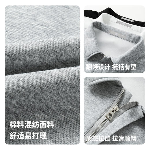 【含棉】圣得西男士短袖POLO衫2026新款春季高级感时尚都市上衣 商品图4