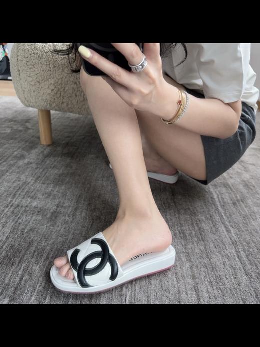 香奈儿 中古拖鞋康鹏系列 商品图12